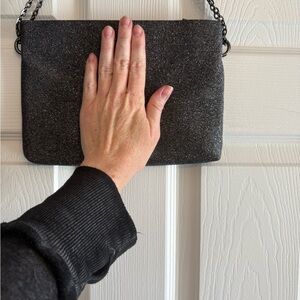 Elegant Black Chain Shoulder Bag